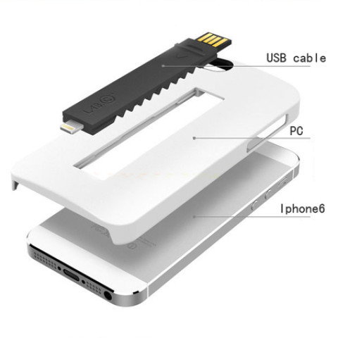 iPhone6 With A USB Cable Protective Shell, Data Lines