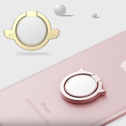 Mirror Phone Ring, Phone Stand