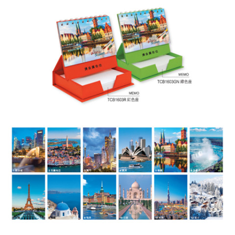 Table Calendar, Calendar