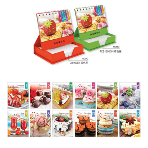 Table Calendar, Calendar