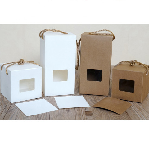 Kraft Paper Gift Box, Paper Gift Bag