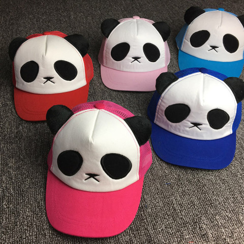 Panda Mesh Baseball Cap, Caps
