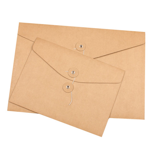 Kraft Paper Project Envelope, Folder And File