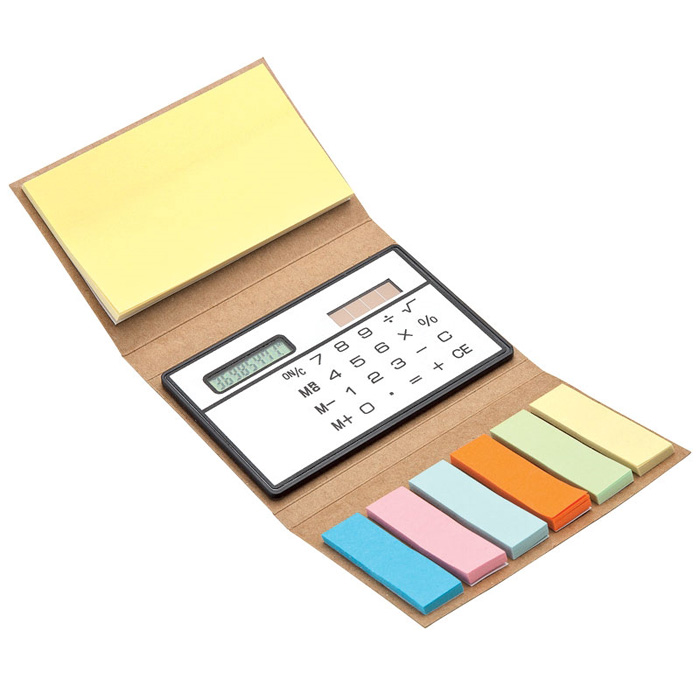 Sticky Note Set With Calculator Calculator Corporate Gifts, Premium