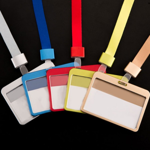 Metal Badge Holder, Business Card Holder