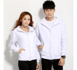 Solid Colored Zip Up Sweatshirts, Jacket | Windbreaker
