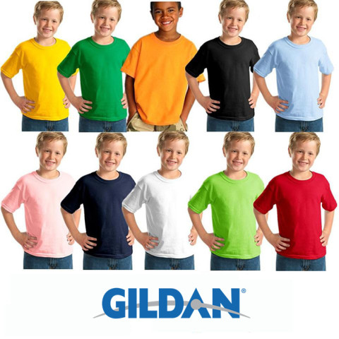 Gildan Cotton T-Shirt - Childrens, T-Shirts