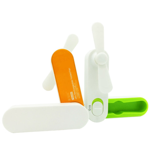 Folded Mini Rechargeable USB Fan, Electronic Fan