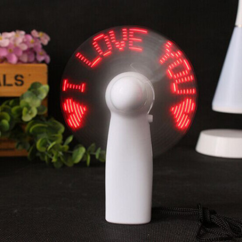 LED Flash Fan, Electronic Fan