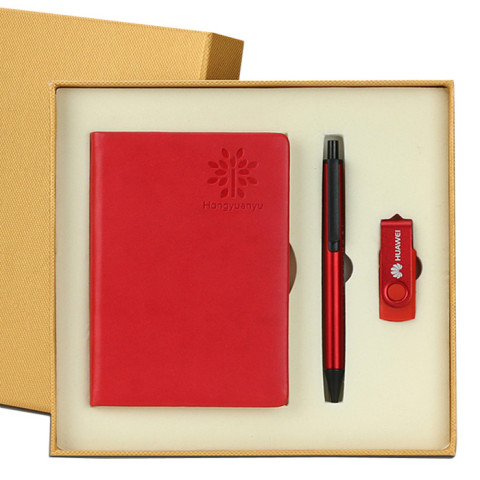 USB Corporate Gift Set, Metal USB Flash Drive