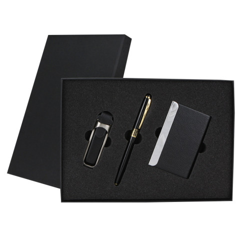 USB Corporate Gift Set, Business Card Holder