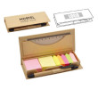 Eco-Friendly Sticky Notes Set, Wooden Pens