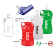 Foldable Water Bottle with Carabiner, Advertising Bottle | Cup