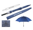 27 Double Sided Anti-wind Golf Umbrella, Straight Umbrella