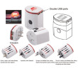 Travel Adapter with USB Port, Adapter