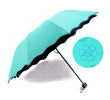 Water Activated Color Changing Flower Print Umbrella, Folding Umbrella