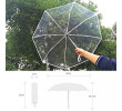 Transparent Folding Umbrella, Folding Umbrella