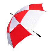 30'' Checked Windproof Straight-rod Gift Umbrella - Automatic Opening