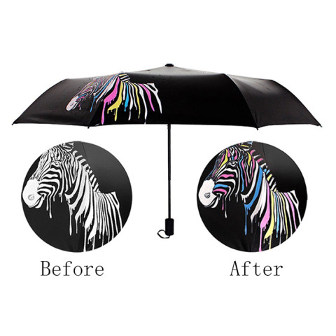 Color Changing Umbrella, Folding Umbrella