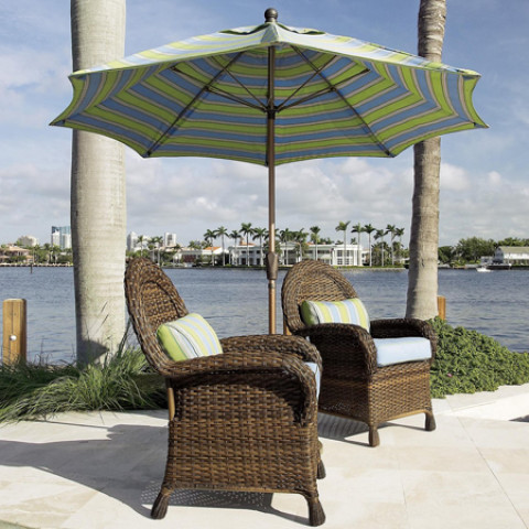 Luxurious Wood Parasol, Patio Umbrellas