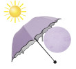 Three Folding Sun Discoloration, Folding Umbrella