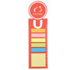 Bookmark Ruler with Sticky Notes, Bookmark