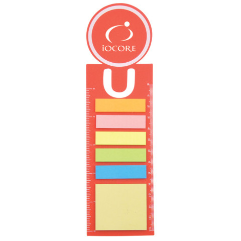 Bookmark Ruler with Sticky Notes, Bookmark