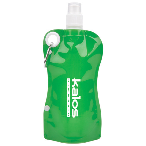 Foldable Water Bottle with Carabiner, Advertising Bottle | Cup