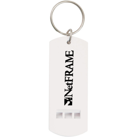 Personalized Whistle Keychain, Key Chain