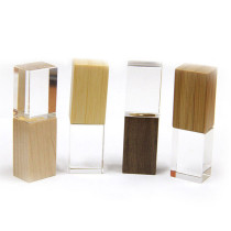 Bamboo Crystal USB Flash Drive