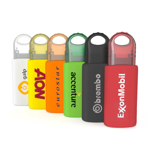 Spring USB Flash Drive, Plastic USB Flash Drive