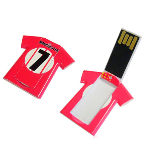 T-Shirt Shaped Card USB Flash Drive, Card USB Flash Drive