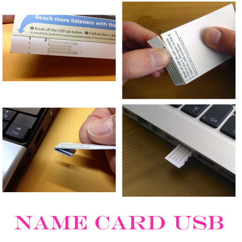 Tear USB Flash Drive, Card USB Flash Drive