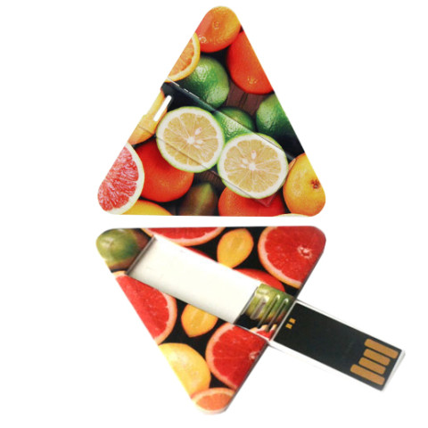 Triangle Card USB Flash Drive, Card USB Flash Drive